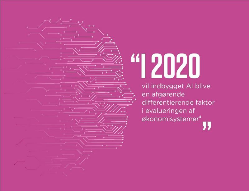 By 2020, embedded AI will become a key differentiating factor in finance systems evaluations
